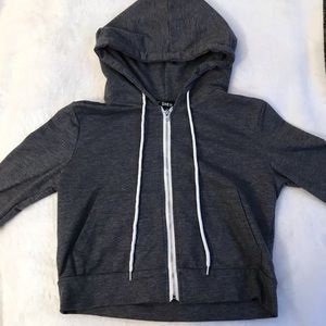 SHEIN CUTE ZIP UP SWEATSHIRT